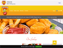 Tablet Screenshot of chickenstoponline.com